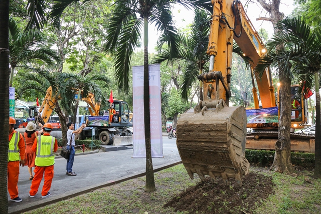 TP.HCM khởi c&ocirc;ng đường kết nối trực tiếp s&acirc;n bay T&acirc;n Sơn Nhất để giảm &ugrave;n tắc - Ảnh 3.