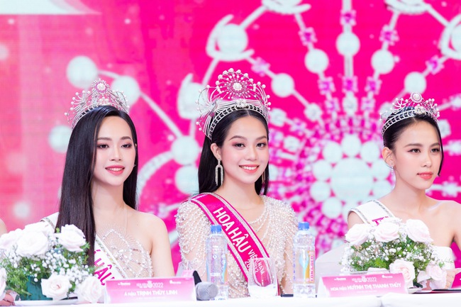 Cận visual của Top 3 Hoa hậu Việt Nam trong họp báo hậu đăng quang, ai chiếm spotlight nhất? - Ảnh 6.