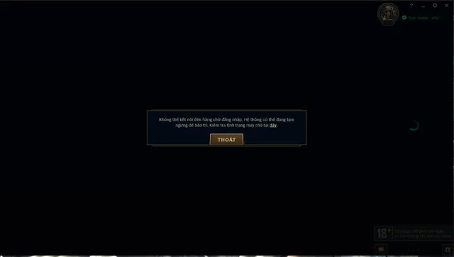 Game thủ LMHT bức x&uacute;c v&igrave; m&aacute;y chủ Garena bảo tr&igrave; đột xuất l&acirc;u đến kh&oacute; tin - Ảnh 1.