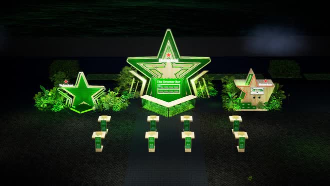 Quầy bar xanh, âm nhạc xịn và ngàn quà tặng đỉnh chóp tại Countdown Party 2023 của Heineken: Lần đầu tiên Nha Trang lại gần Hà Nội đến thế! - Ảnh 2.