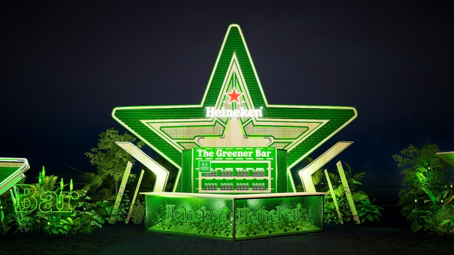 Quầy bar xanh, âm nhạc xịn và ngàn quà tặng đỉnh chóp tại Countdown Party 2023 của Heineken: Lần đầu tiên Nha Trang lại gần Hà Nội đến thế! - Ảnh 1.
