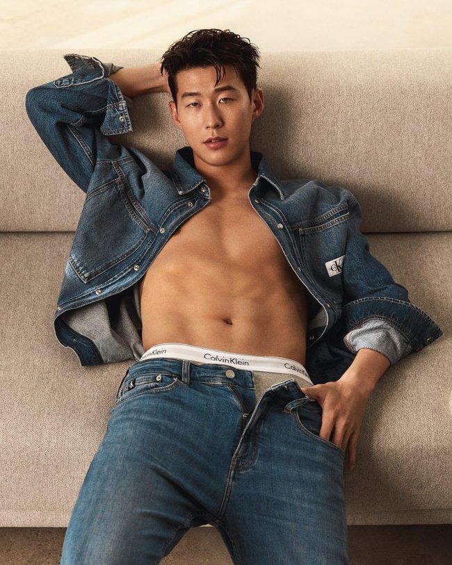 Descubrir 35+ imagen heung min son calvin klein