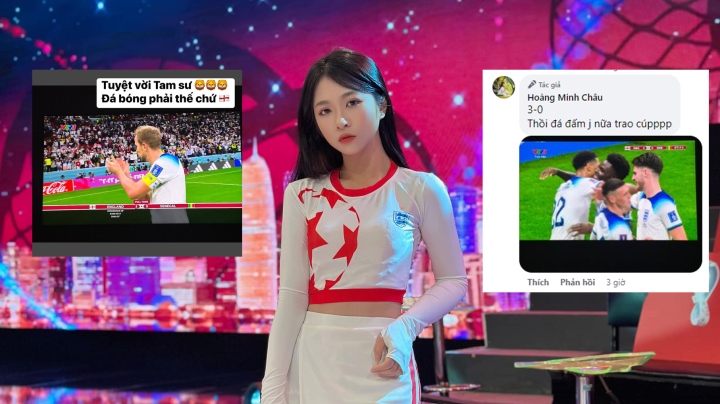 Mỹ nữ Nóng Cùng World Cup mê Chelsea, xem tuyển Anh không sót trận nào - Ảnh 1.