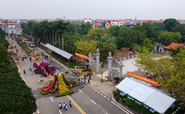 Giới trẻ Hà Nối rủ nhau đến “check in” lễ hội hoa Mê Linh 2022 - Ảnh 3.