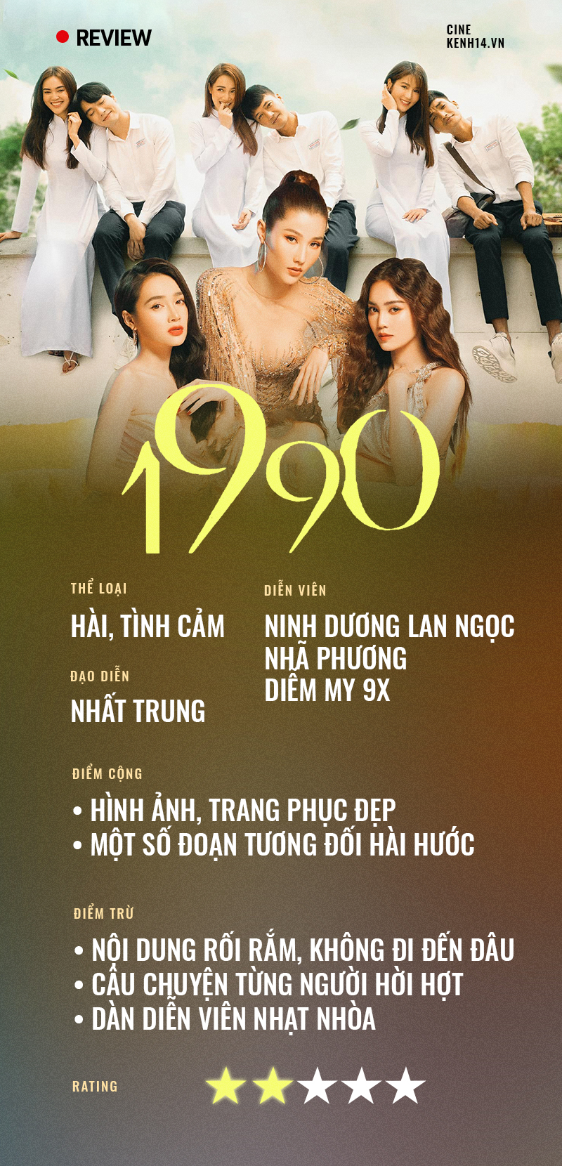 1990: Bộ phim kéo tụt tên tuổi của Ninh Dương Lan Ngọc, Nhã Phương và Diễm My 9x - Ảnh 8.