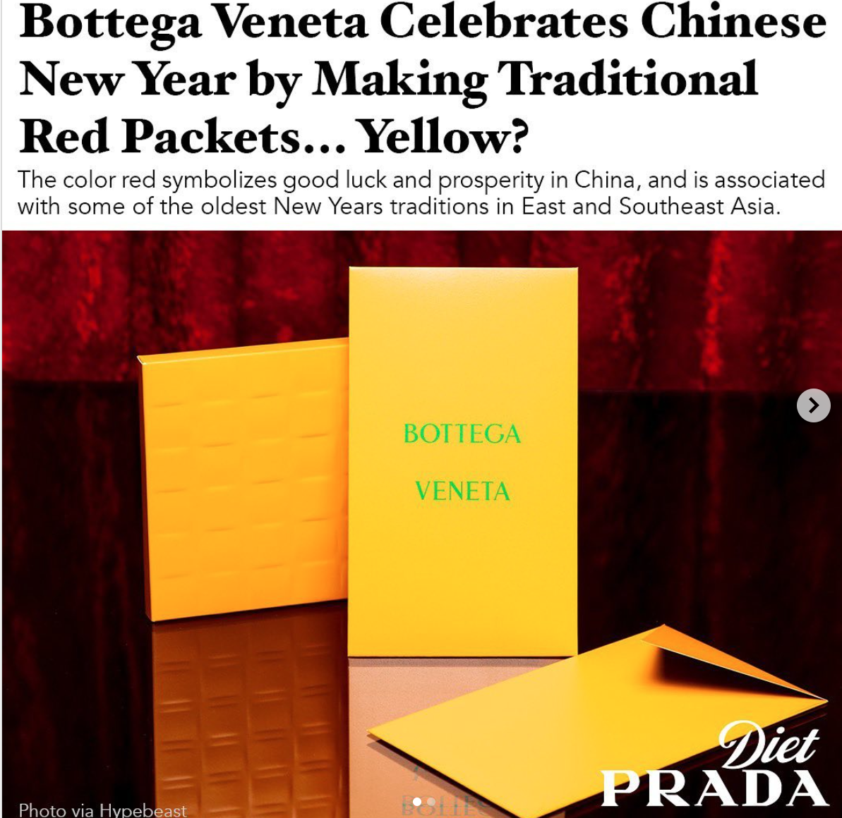 Mới mùng 1, Bottega Veneta đã ăn gạch vì làm bao lì xì vàng: Liệu netizen có đang quá quắt? - Ảnh 2.