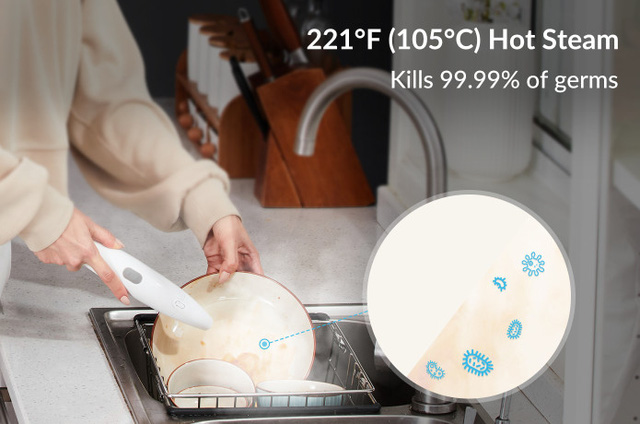Máy rửa bát cầm tay lên sàn gọi vốn: Xịt bay vết bẩn bằng hơi nước 105°C, siêu tiết kiệm nước, giá từ 3.6 triệu - Ảnh 6.