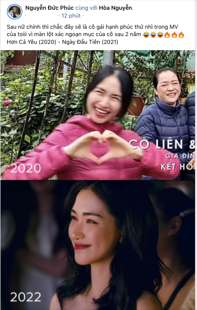 Hòa Minzy lột xác sau 2 năm làm cameo MV Đức Phúc: Hết cảnh đầu hói, thăng hạng nhan sắc còn có cả... nhẫn kim cương - Ảnh 4.