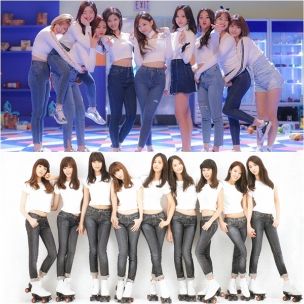 Trùm nhóm nữ JYP hay bắt chước ghê: Từ TWICE, ITZY đến NMIXX đều có bóng dáng SM - YG là sao? - Ảnh 5.