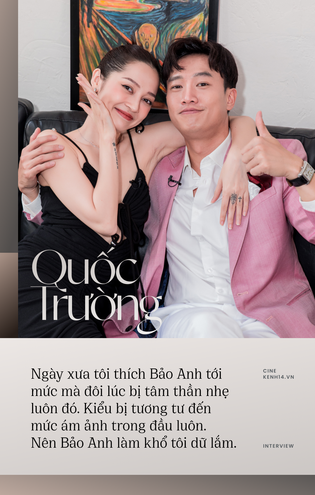 Quốc Trường & Bảo Anh: Không ngại phản ứng sinh lý khi đóng cảnh nóng, bí kíp hóa ra nằm ở độ gắt của kịch bản? - Ảnh 5.