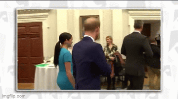 Meghan ứng xử k&eacute;m duy&ecirc;n ngay giữa chốn đ&ocirc;ng người khiến Harry bị ch&ecirc; cười - Ảnh 4.