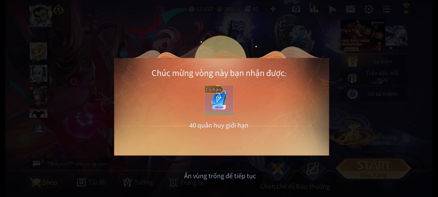 Liên Quân Mobile: Nhiều game thủ khoe được lì xì khủng, người may mắn nhận luôn cả 1.000 Quân Huy - Ảnh 3. Liên Quân Mobile: Nhiều game thủ khoe được lì xì khủng, người may mắn nhận luôn cả 1.000 Quân Huy - Ảnh 3.