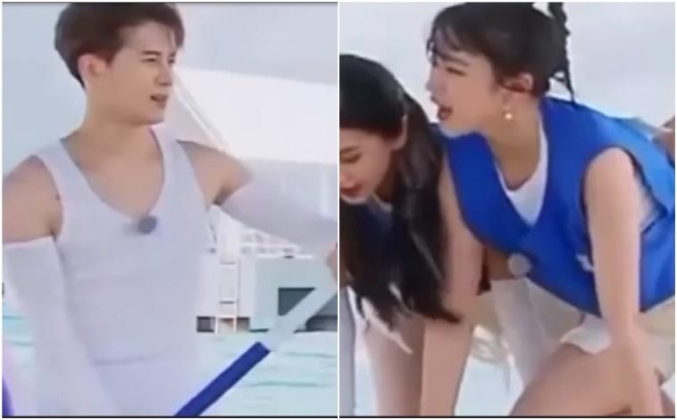 Vừa rộ tin hẹn hò, cặp đôi trai tài gái sắc Jackson - Yuqi bị fan soi loạt hint tại Running Man - Ảnh 6. Vừa rộ tin hẹn hò, cặp đôi trai tài gái sắc Jackson - Yuqi bị fan soi loạt hint tại Running Man - Ảnh 6.