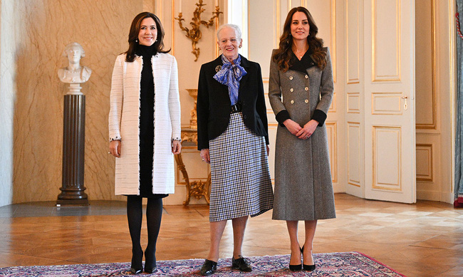 Màn so găng được chờ đợi nhất: Công nương Kate và Vương phi Đan Mạch đứng chung khung hình, ai mới là người chiếm spotlight? - Ảnh 2.