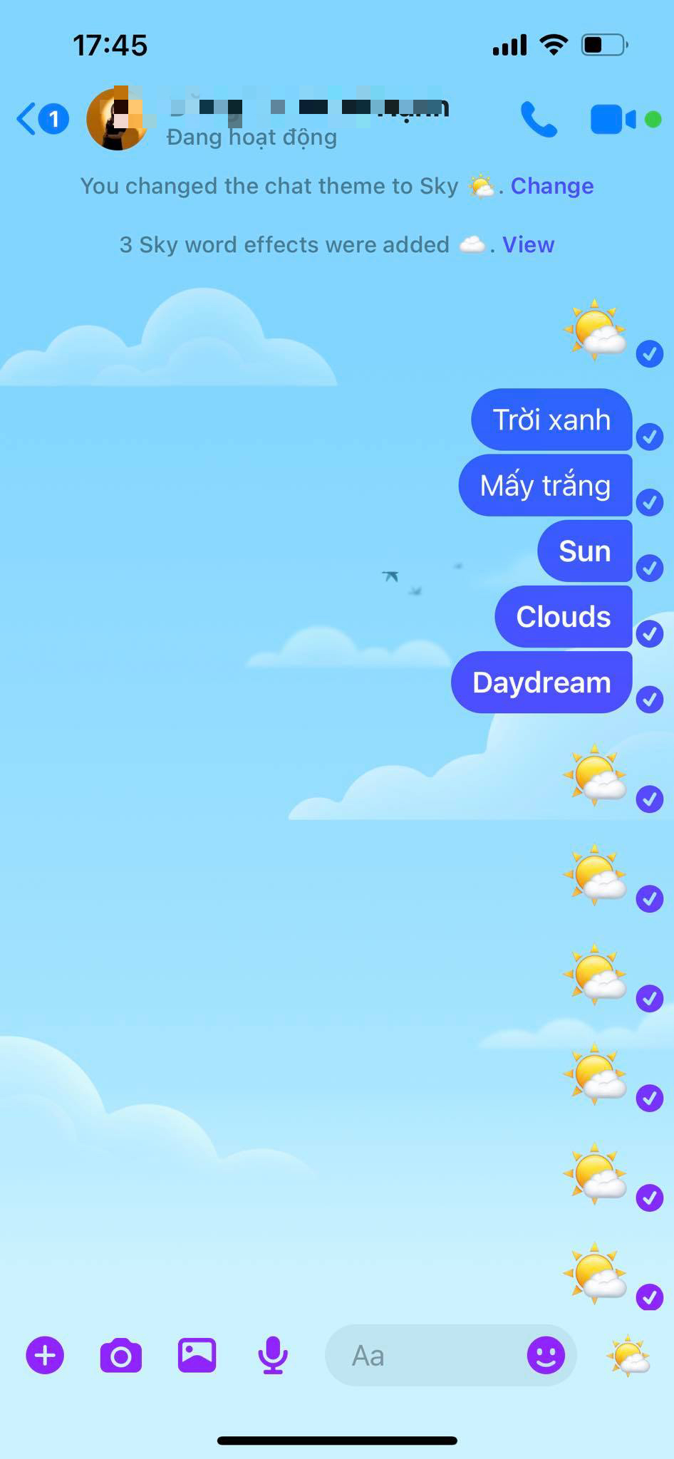 Cách thay đổi hình nền trong tin nhắn trò chuyện messenger trên iPhone  Android