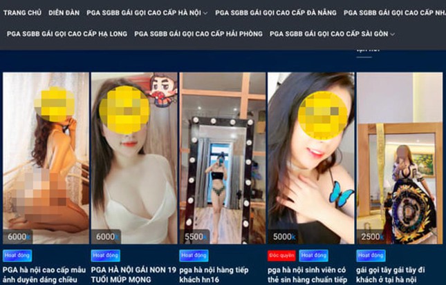 Phá đường dây sex tour, gái gọi cao cấp có hàng nghìn thành viên trên mạng xã hội - Ảnh 1.