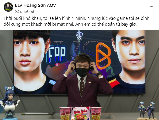 Dàn BLV Liên Quân Việt Nam đang trong tình trạng báo động, nguy cơ sắp tới sẽ phải bình luận online - Ảnh 2. Dàn BLV Liên Quân Việt Nam đang trong tình trạng báo động, nguy cơ sắp tới sẽ phải bình luận online - Ảnh 2.