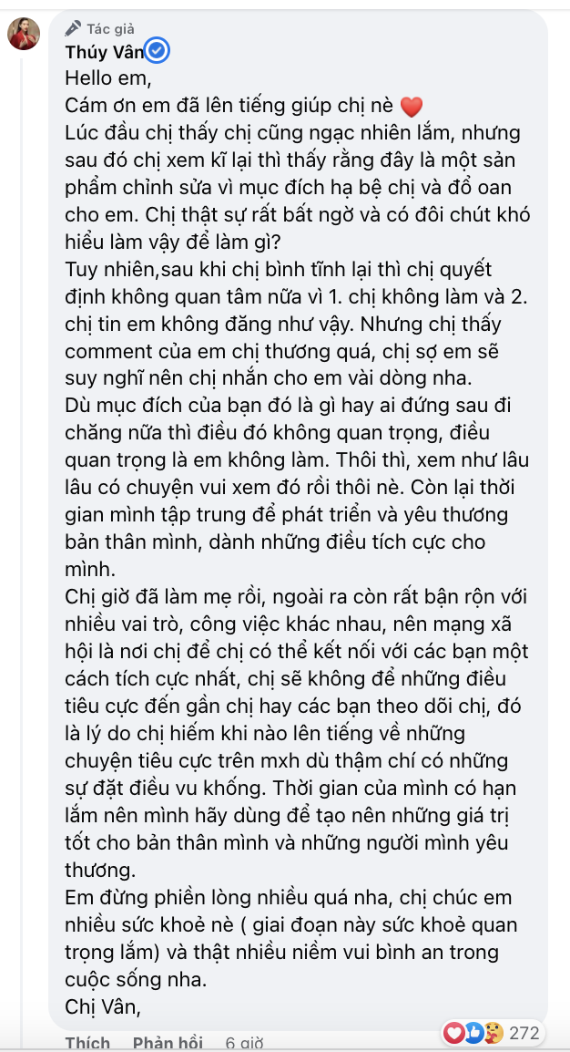 Xuất hiện bình luận Thuý Vân chối bỏ giải Á hậu 2 Hoàn vũ, chính chủ phản ứng sao? - Ảnh 3.