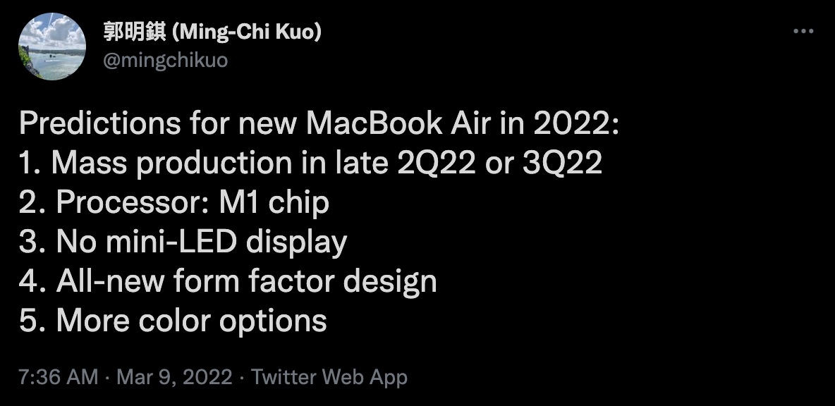 MacBook Air thiết kế mới ra mắt cuối năm, nhưng phần cứng lại đáng thất vọng - Ảnh 1.