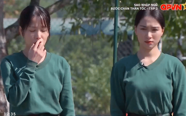 H&ograve;a Minzy th&agrave;nh th&aacute;nh biểu cảm ở Sao Nhập Ngũ: Thở th&ocirc;i cũng buồn cười! - Ảnh 3.