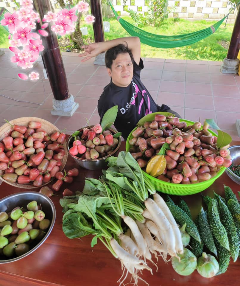 Truong Giang showing off the garden without missing anything, such a cool hand, no wonder Nha Phuong announced 1 sentence!  - Photo 2.