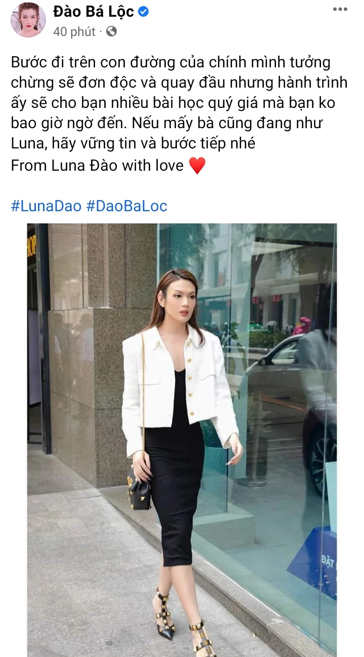 Luna Dao (Dao Ba Loc) walks the street with a super skinny body, how does she look after breaking up with her 15th boyfriend?  - Photo 2.