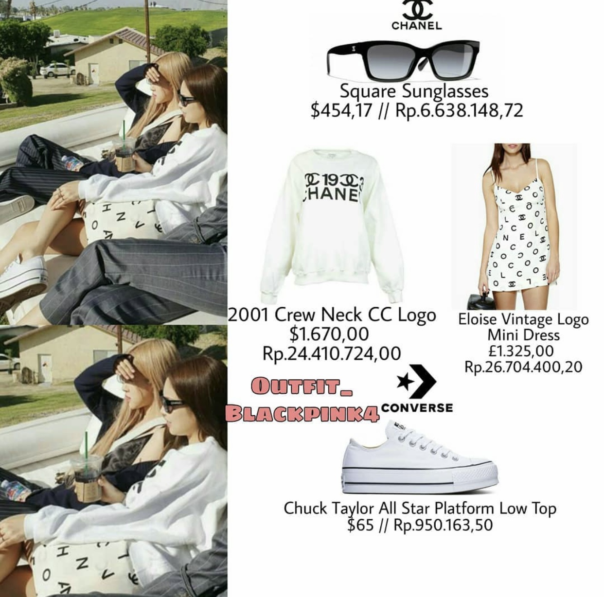 adidas, Nike, Converse,  all have 