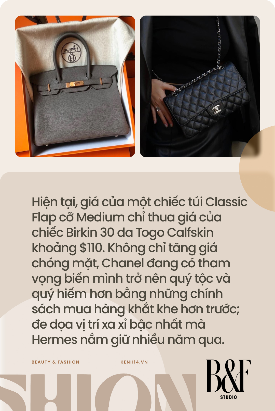 Chanel vs Hermès: Những pha xử lý “cồng kềnh” trong hành trình cạnh tranh Hermès của Chanel - Ảnh 2.