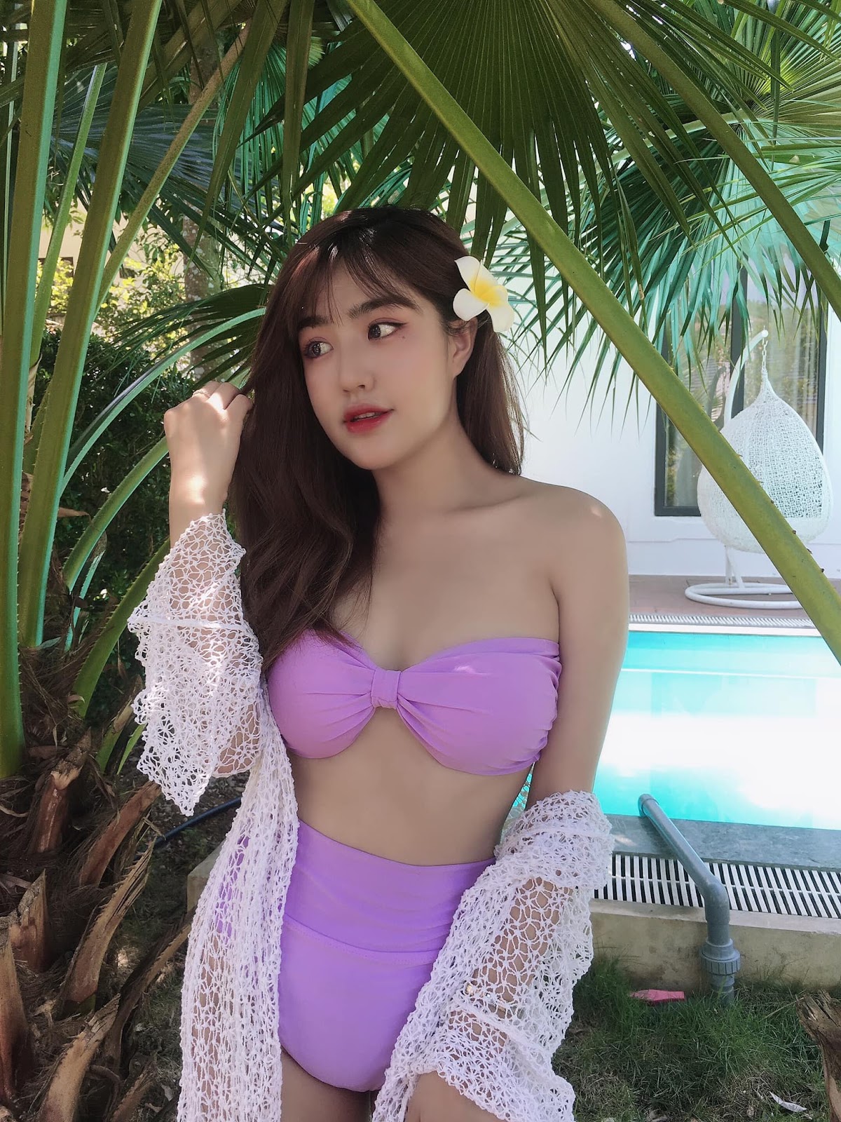 It's been a long time since she wore a bikini, female streamer Thao Anh still makes people teary-eyed with her curvaceous body - Photo 6.