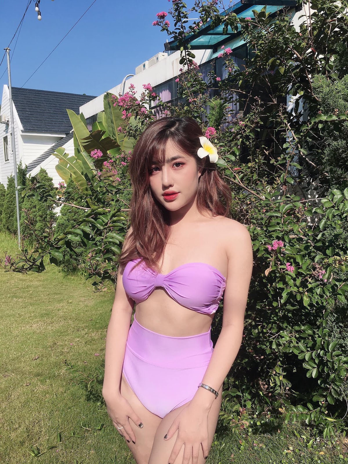 It's been a long time since she wore a bikini, female streamer Thao Anh still makes people teary-eyed with her curvaceous body - Photo 8.