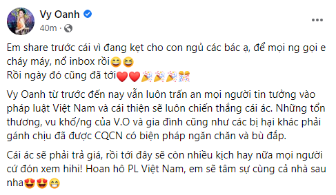 Vy Oanh, Đàm Vĩnh Hưng và sao Vbiz phản ứng gì sau thông tin Phương Hằng bị tạm giam? - Ảnh 2.