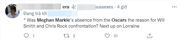 Meghan kh&ocirc;ng xuất hiện tại lễ trao giải Oscar nhưng vẫn khiến MXH b&ugrave;ng nổ, l&yacute; do ph&iacute;a sau khiến nh&agrave; Sussex muối mặt - Ảnh 4.