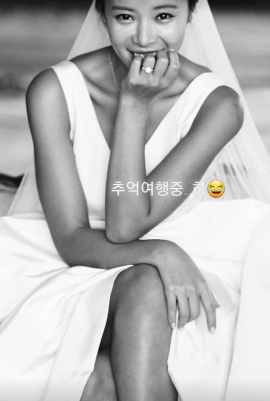 Hwang Jung Eum (She Was Pretty) xả ảnh cưới chưa từng công bố, visual cô dâu chất lượng cao chấp cả ảnh chất lượng thấp - Ảnh 3.