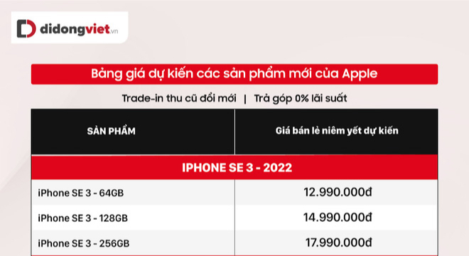 Đây là giá bán của iPhone SE 3 khi về Việt Nam, không còn dưới 10 triệu đồng nữa? - Ảnh 3.