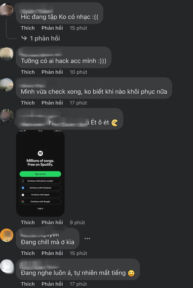 Spotify sập trên diện rộng ngay giữa đêm, đang nghe nhạc chill chill thì bị đăng xuất? - Ảnh 6.