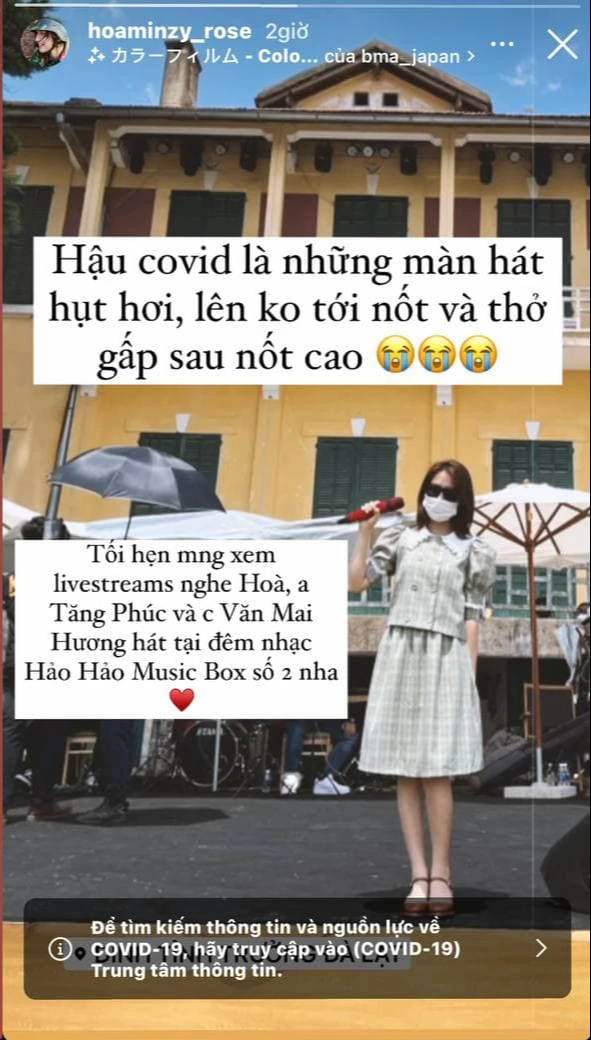 Ca sĩ Việt và nỗi ám ảnh mang tên hậu Covid-19: Tôi không thể nào lên nốt cao được nữa. Giọng hát không còn như cũ! - Ảnh 10.