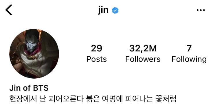 Jin (BTS) l&agrave;m chấn động cộng đồng game thủ trong ng&agrave;y C&aacute; Th&aacute;ng Tư, thay đổi g&igrave; khiến cả cộng đồng sửng sốt đến vậy? - Ảnh 1.