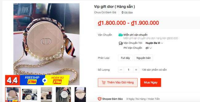 Hiểu đúng về túi VIP Gift để không mua nhầm hàng nhái  Nhịp sống kinh tế  Việt Nam  Thế giới