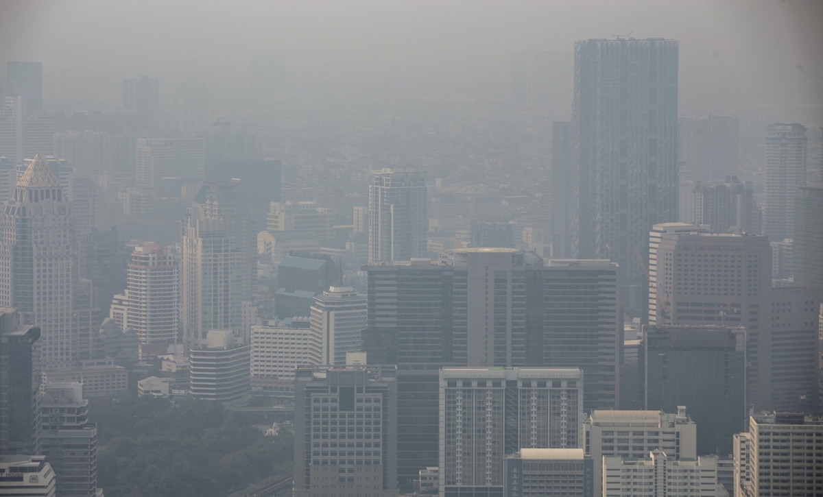 Fine dust covers the capital Bangkok and the surrounding area - Photo 1.