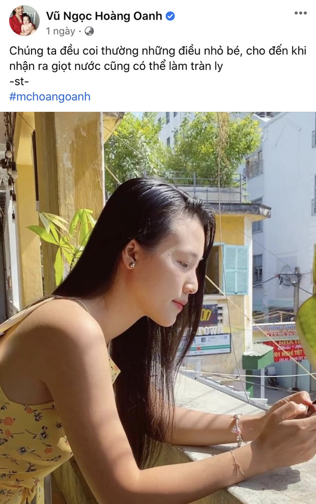 A series of signs of rift between MC Hoang Oanh and her Western husband: Constantly hinting at fate, the drop of water overflowed, most clearly the ring on the ring finger - Photo 2.