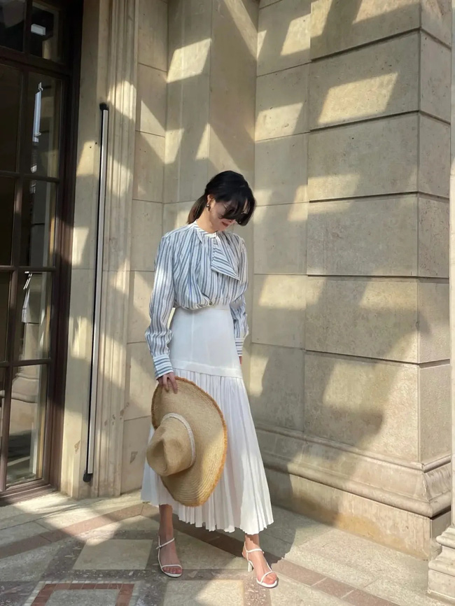 Street style Châu Á: Loạt quý cô diện đồ đơn giản nhưng nhìn vẫn đẹp không rời mắt - Ảnh 6.