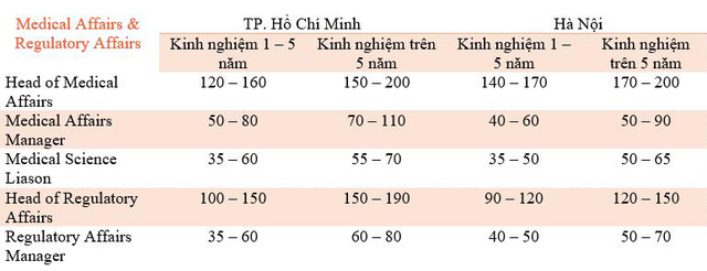 Ngành nào có mức lương cao nhất Việt Nam, có vị trí lên tới 600 triệu đồng? - Ảnh 3.