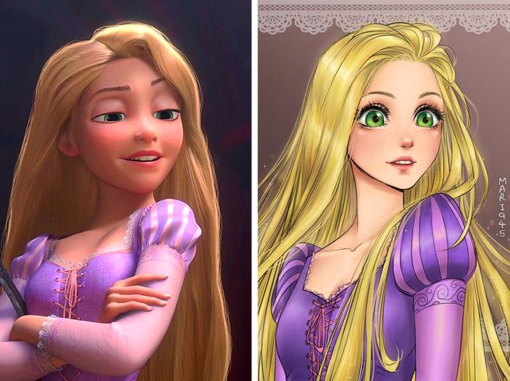 Ngất ngây dàn công chúa Disney hóa anime: Elsa thần thái sang chảnh liệu có hút hồn bằng cô nàng sexy nhất đám? - Ảnh 8. Ngất ngây dàn công chúa Disney hóa anime: Elsa thần thái sang chảnh liệu có hút hồn bằng cô nàng sexy nhất đám? - Ảnh 8.
