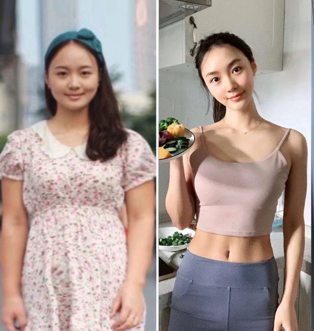 The beautiful Chinese girl lost 20kg in less than 3 months to share a 7-day lunch menu for those who are lazy to diet - Photo 1.