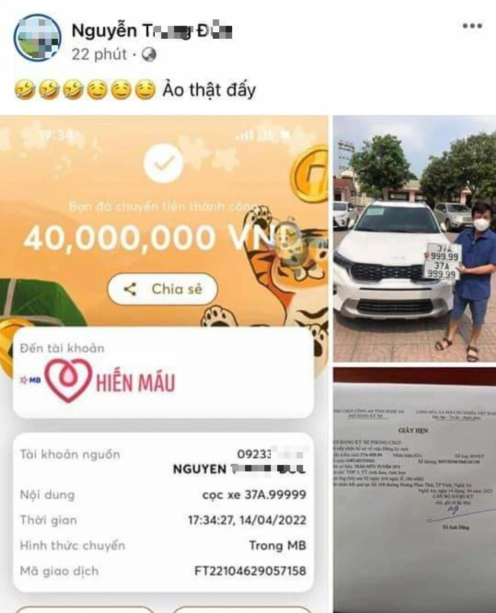The man picked up the number plate of the fifth quarter: A lot of phone calls asking to buy a car at a high price - Photo 5. The man picked up the number plate of the fifth quarter: A lot of phone calls asking to buy a car at a high price - Photo 5.