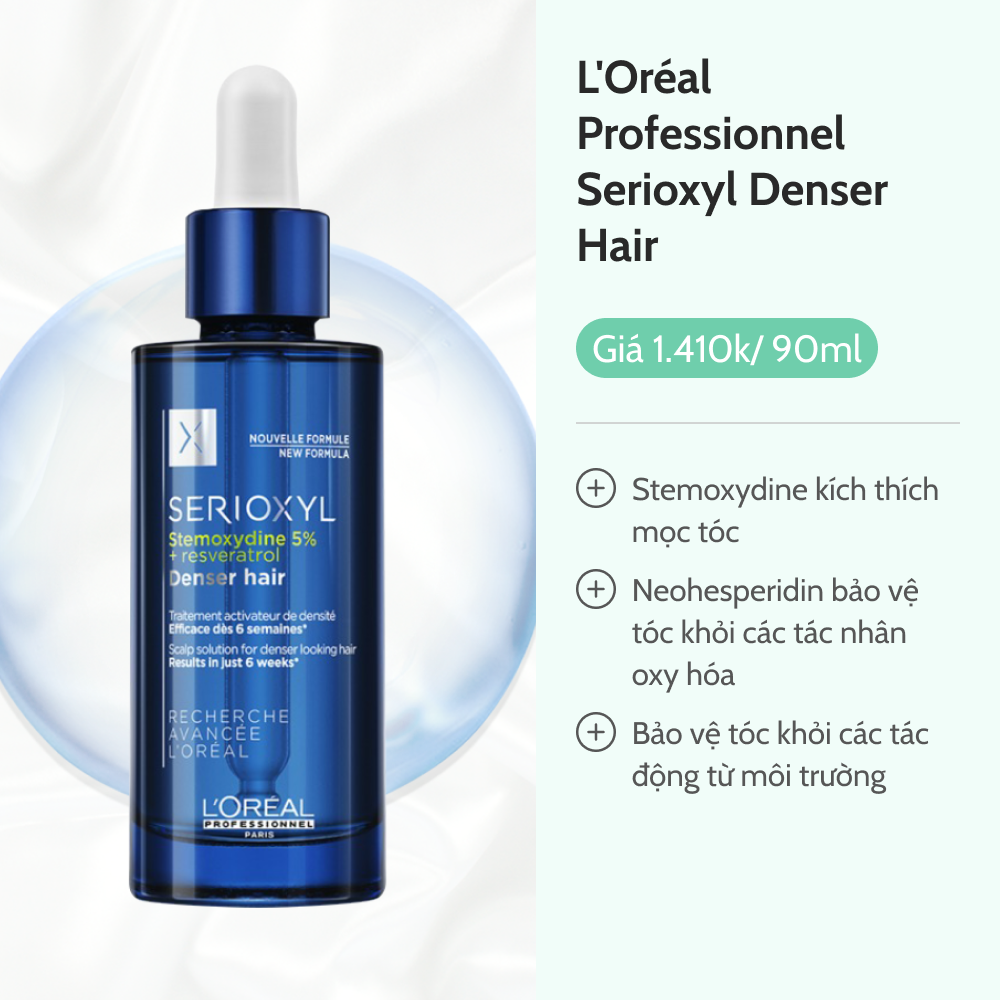 5 serum k&iacute;ch th&iacute;ch mọc t&oacute;c, h&ocirc; biến t&oacute;c mỏng d&iacute;nh th&agrave;nh d&agrave;y mượt, bồng bềnh - Ảnh 3.