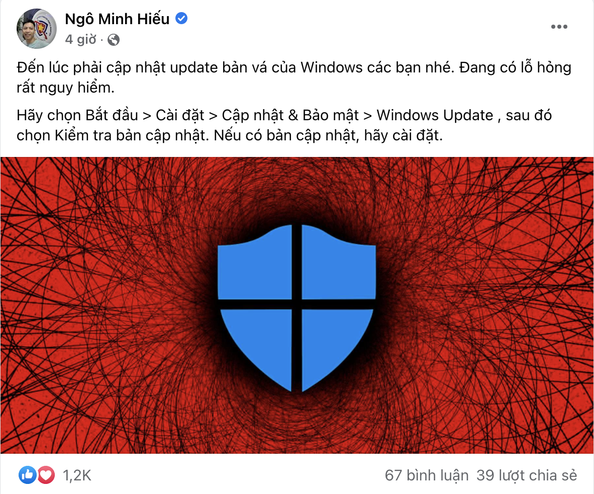 Hiếu PC khuyến cáo người dùng thực hiện điều này để tránh gặp nguy hiểm, giật mình vì quá nhiều người đang sử dụng! - Ảnh 2. Hiếu PC khuyến cáo người dùng thực hiện điều này để tránh gặp nguy hiểm, giật mình vì quá nhiều người đang sử dụng! - Ảnh 2.