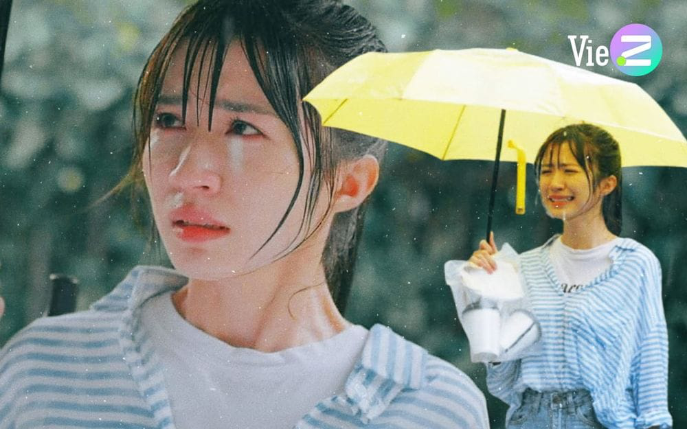No matter what, whenever it is time to cry in the rain, some Vietnamese movie beauties will automatically wear these two recipes - Photo 3. No matter what, whenever it is time to cry in the rain, some Vietnamese movie beauties will automatically wear these two recipes - Photo 3.