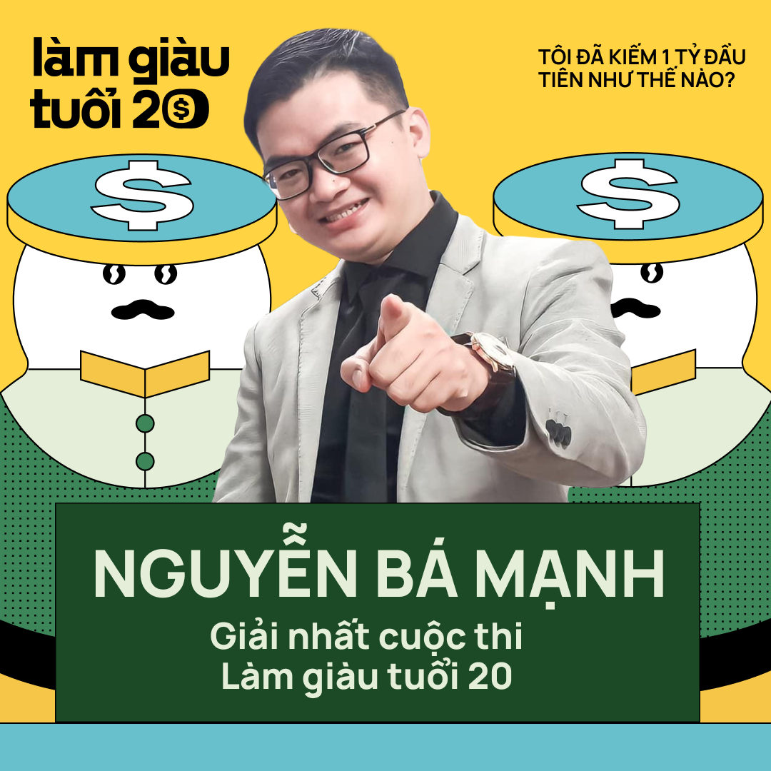 Công bố kết quả cuộc thi Làm giàu tuổi 20 - chủ đề 1: Tôi đã kiếm 1 tỷ đầu tiên như thế nào? - Ảnh 3.