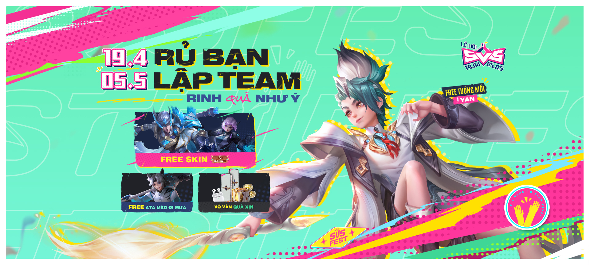 HOT: Lien Quan gamers receive free new general Yan and 1 skin of S + level in the event to celebrate the new version - Photo 3.